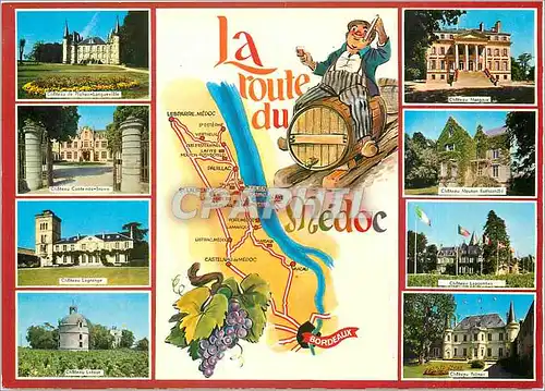 Cartes postales moderne La Route du Medoc