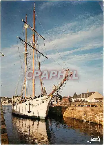 Cartes postales Paimpol Le navire ecole Belle Poule