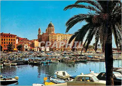 Cartes postales Saint Raphael Le Port la Cathedrale