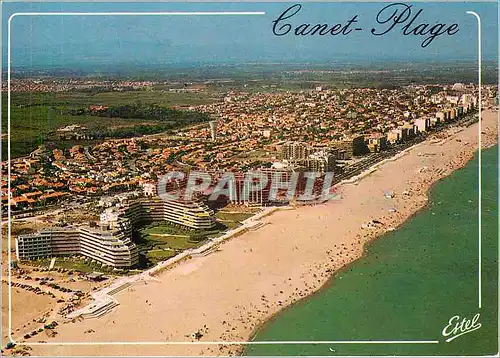 Cartes postales moderne La Cote Vermeille Canet Place Pyrenees Orientales