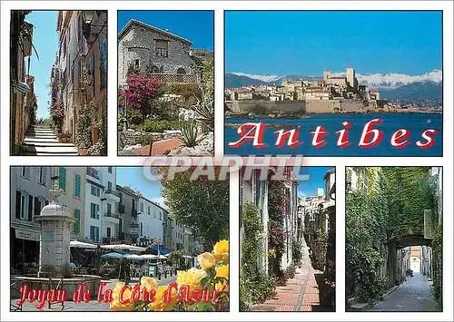 Cartes postales moderne Cote d'Azur Antibes