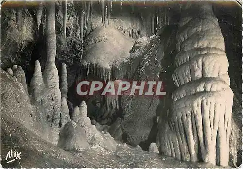 Moderne Karte Grottes de Medous Bagneres de Bigorre La Galerie des Merveilles