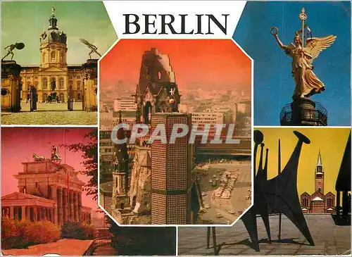 Moderne Karte Berlin
