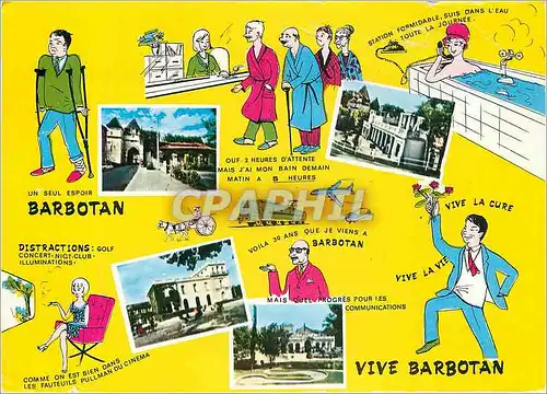 Cartes postales moderne Barbotan les Thermes Gers