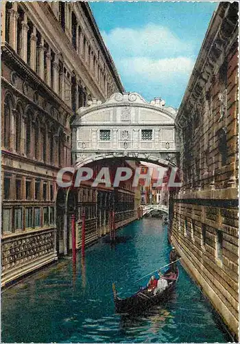 Cartes postales moderne Venezia Pont des Soupirs