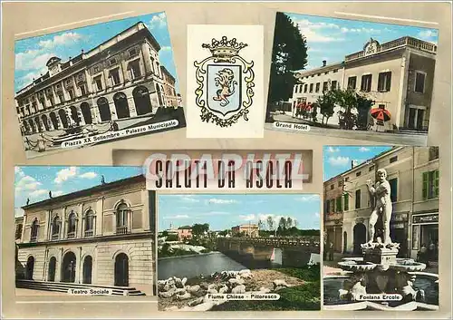 Cartes postales moderne Saluti da Asola