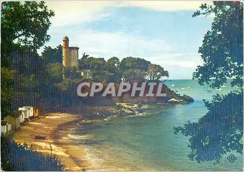 Cartes postales Ile de Noirmoutier Plage de l'Anse Rouge et tour Plantier