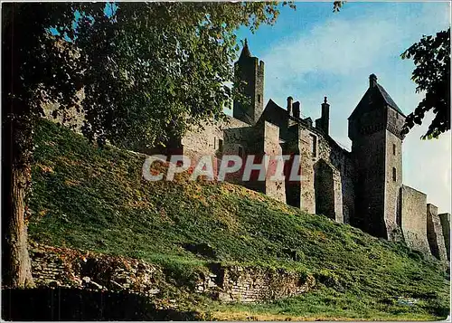 Cartes postales Chateau de Creully Vue Nord Ouest sur les Remparts