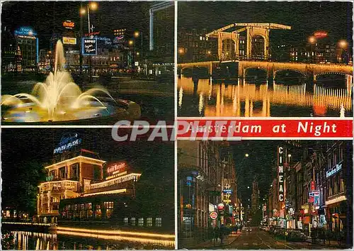 Cartes postales Amsterdam at Night