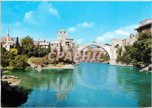 Cartes postales Mostar Vieux pont
