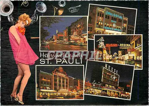 Cartes postales Heimweh nach St Pauli