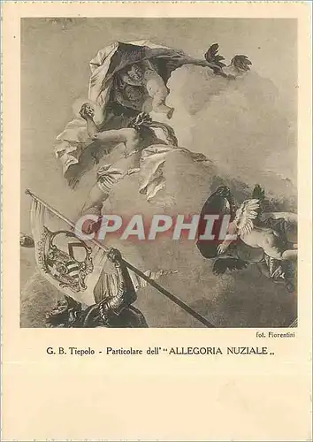 Cartes postales moderne GB Tiepolo Particolaire dell Allegoria Nuziale