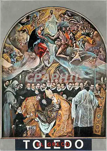 Moderne Karte El Greco Toledo