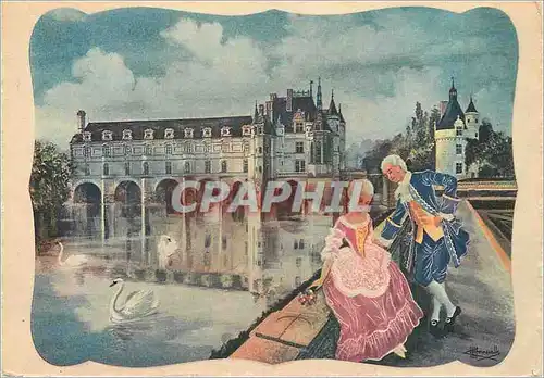 Cartes postales moderne Chenonceaux Indre et Loire Facade Est