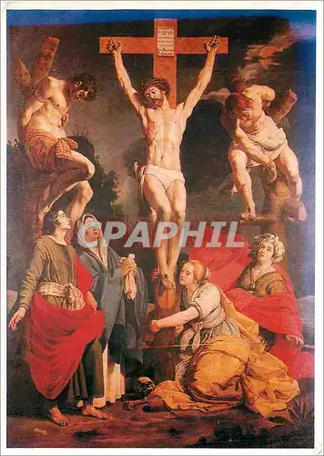 Cartes postales moderne Abraham Janssens Crucifixion dite La passion de Notre Seigneur