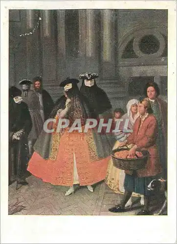 Cartes postales moderne Pietro Longhi Venezia Ca Rezzonico