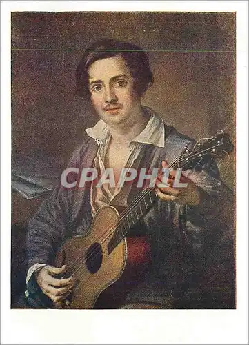 Cartes postales moderne VA Tropinine Le Guitariste Galerie Nationale Tretiakov