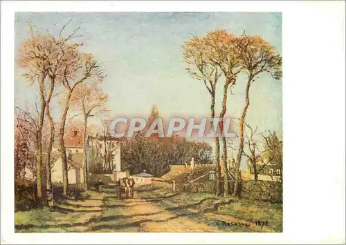 Cartes postales moderne Pissarro Entree de village