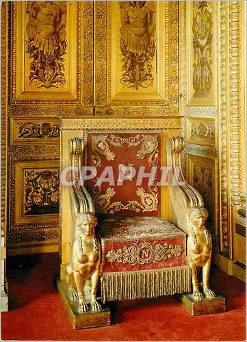 Cartes postales moderne Palais du Luxembourg Le trone de Napoleon