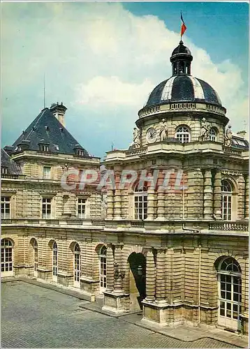 Moderne Karte Palais du Luxembourg Cour d'Honneur