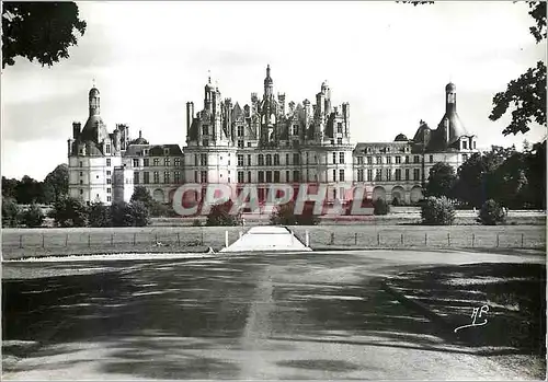 Cartes postales moderne Chambord Loir et Cher Le Chateau Facade Nord