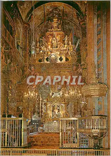 Cartes postales moderne Santiago de Compostella Cathedrale Maitre autel