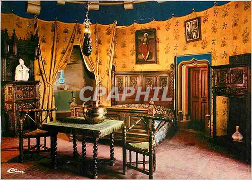 Cartes postales moderne La Rochepot Cote d'Or Le Chateau Chambre du Capitaine de Garde