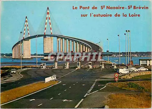 Cartes postales moderne Saint Brevin sur L'Estuaire de la Loire Pont de Saint Nazaire