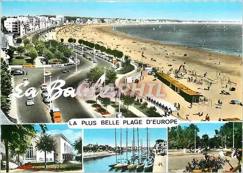 Cartes postales moderne La Plus Belle Plage d'Europe La Baule Vue prise du Majestic Le Casino Le Port