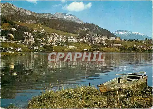 Cartes postales moderne St Moritz Engadin