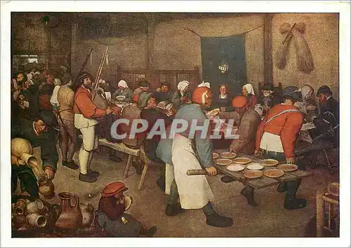 Cartes postales moderne Pieter Bruegel Peasant Wedding Vienna Museum