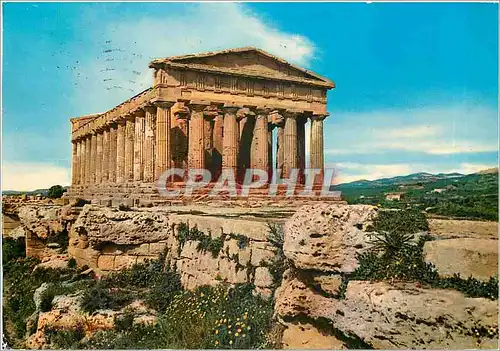 Cartes postales moderne Agrigento Templo della Concordia