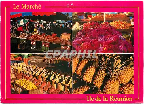 Cartes postales moderne Le Marche Ile de la Reunion