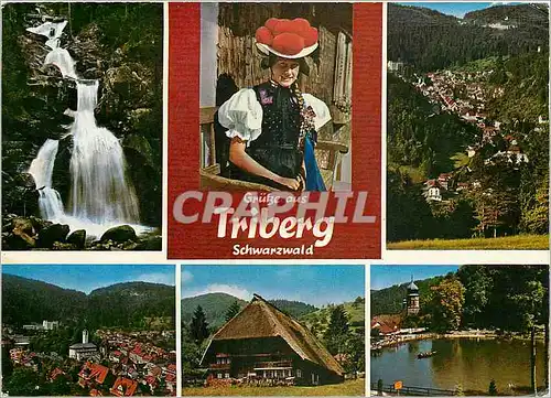 Cartes postales Grusse aus Triberg Schwarzwald