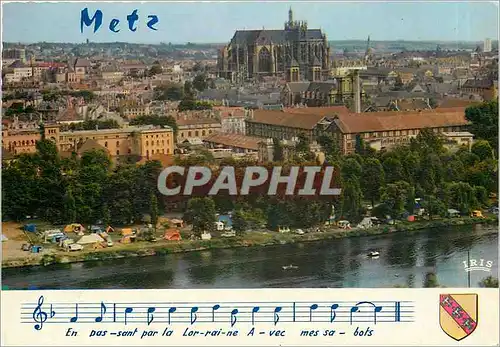 Cartes postales Metz Moselle Vue d'ensemble Camping