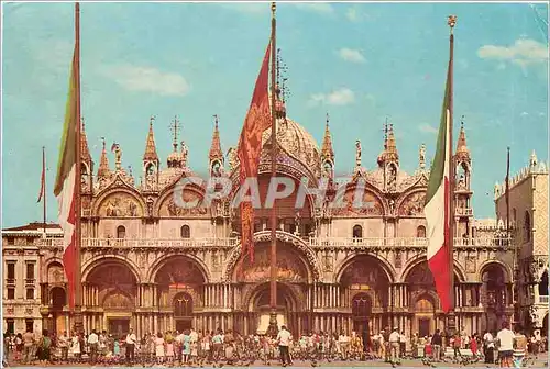 Cartes postales Venice Place St Marc Vol de Pigeons