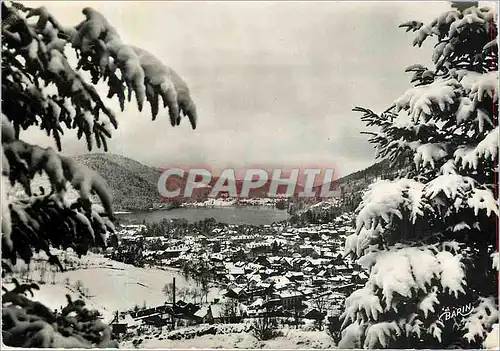 Cartes postales Vue generale de Gerardmer sous la neige