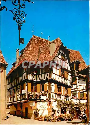 Ansichtskarte AK Obernai Bas Rhin Vieille Maison Alsacienne