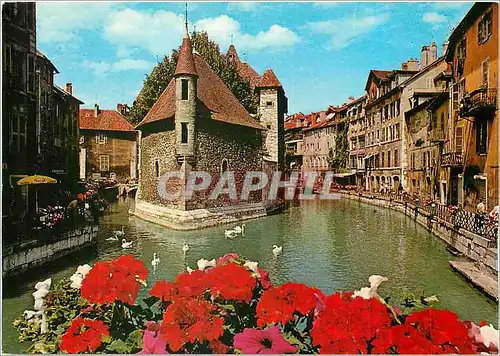 Cartes postales Le vieil Annecy Le Palais de l'lle sur le Canal Le Thiou