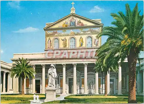 Cartes postales moderne Roma Basilique de St Paul