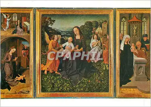 Cartes postales Burgos Cathedrale Triptyque flamand