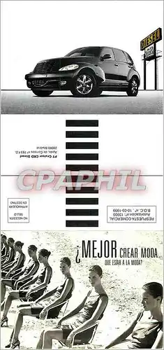 Cartes postales Mejor Crear Moda Due Estar a la Moda