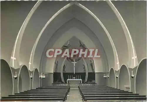 Cartes postales moderne Alto Ribagorzana Lerida Pont de Suert Interior de la Iglesia Parroquial