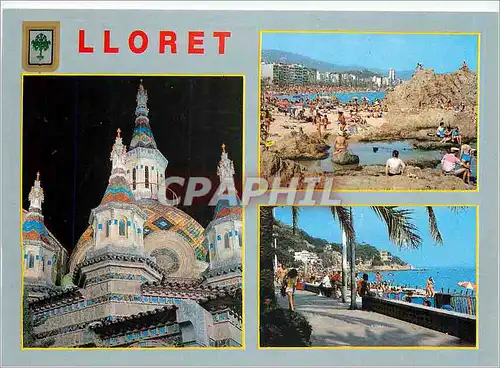 Cartes postales moderne Lloret de Mar Costa Brava