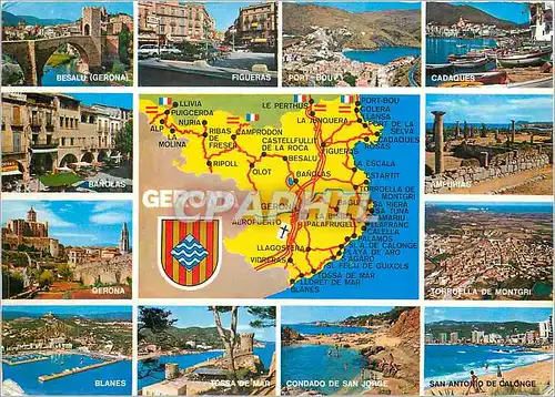 Cartes postales moderne Gerona