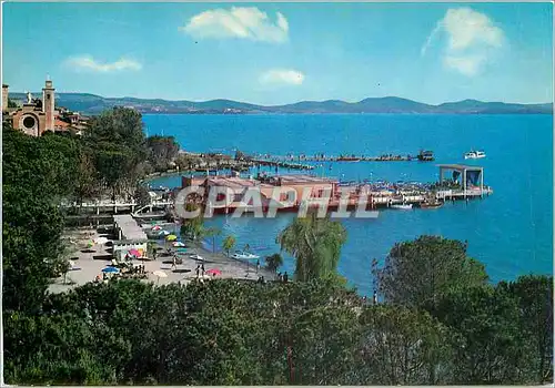 Cartes postales moderne Passignano sul Trasimeno La plage et Gran Bar Restaurant Lido