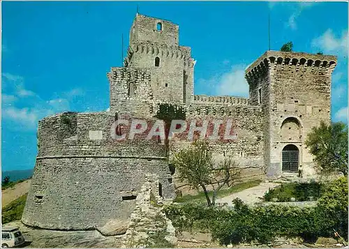 Cartes postales moderne Assisi Forteresse du Moyen Age