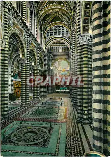 Cartes postales moderne Siena L'Interieur de la Cathedrale