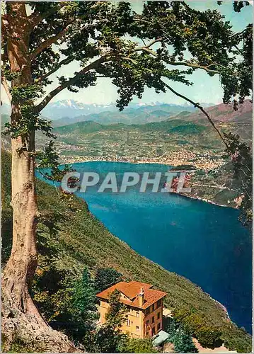 Cartes postales moderne Lugano dal Belvedere di Lanzo