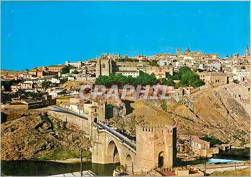 Ansichtskarte AK Toledo Pont de Saint Martin et vue partielle